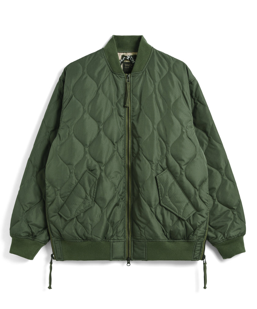 Taion Military MA-1 Down Jacket Olive