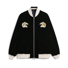 Load image into Gallery viewer, Taion Reversible Skajan Down Jacket Black X Navy
