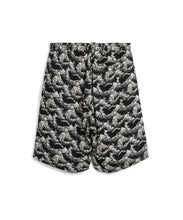 Load image into Gallery viewer, Taion Reversible Print Aloha Short Black X Japanese Wave

