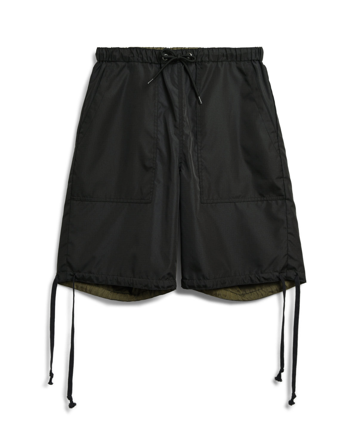 Taion Non-Down Military Reversible Short Black