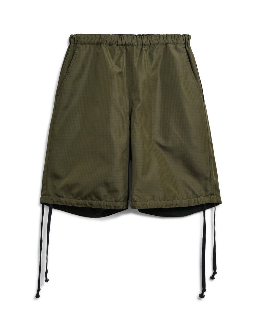 Taion Non-Down Military Reversible Short Black
