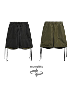 Taion Non-Down Military Reversible Short Black