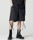 Taion Non-Down Military Reversible Short Black