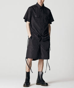 Taion Non-Down Military Reversible Short Black