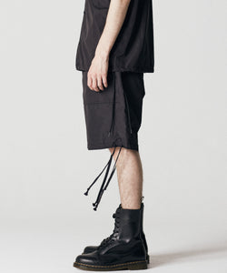 Taion Non-Down Military Reversible Short Black