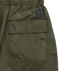 Taion Non-Down Military Reversible Short Black