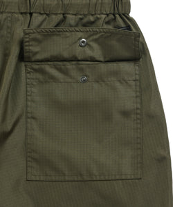 Taion Non-Down Military Reversible Short Black