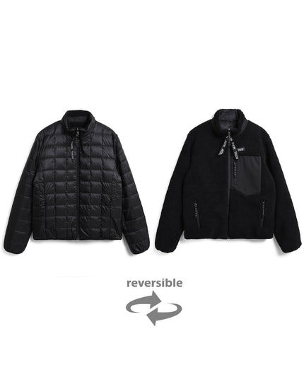 Taion Unisex Reversible Fleece Down Jacket