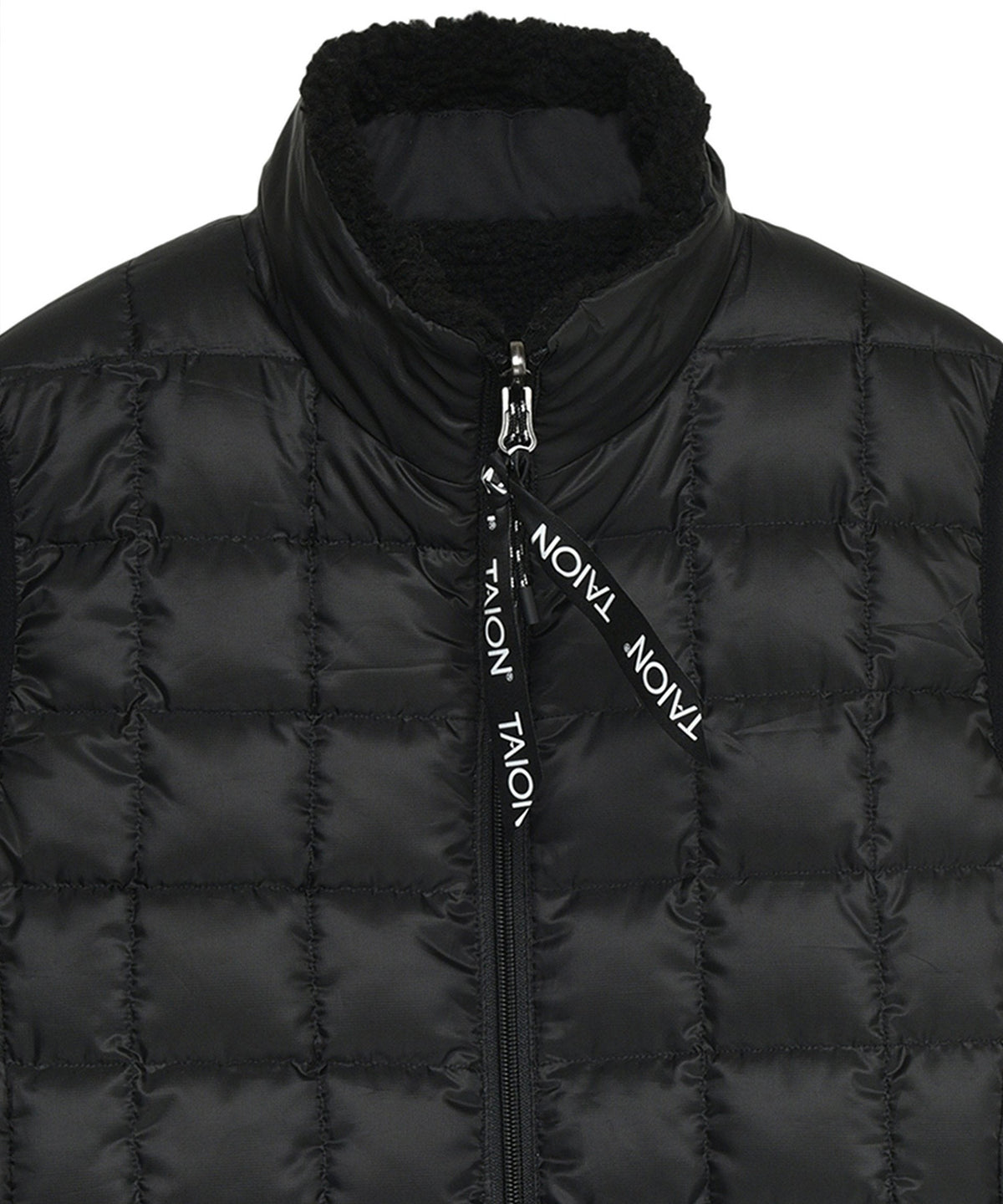 Taion Unisex Reversible Fleece Down Jacket