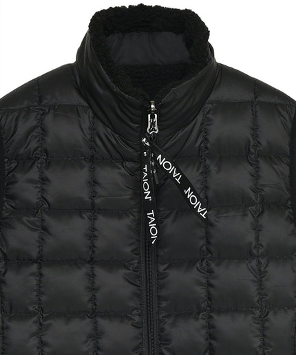 Taion Unisex Reversible Fleece Down Jacket