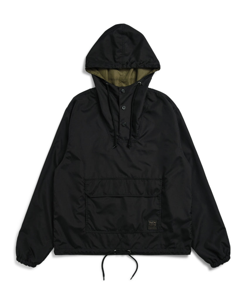 Taion N/D Military Reversible Anorak Parka Black/Khaki