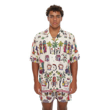 Load image into Gallery viewer, The Esoteric World Kampung India Shirt White Multi
