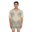 The Esoteric World Khmer Shirt Beige/Black