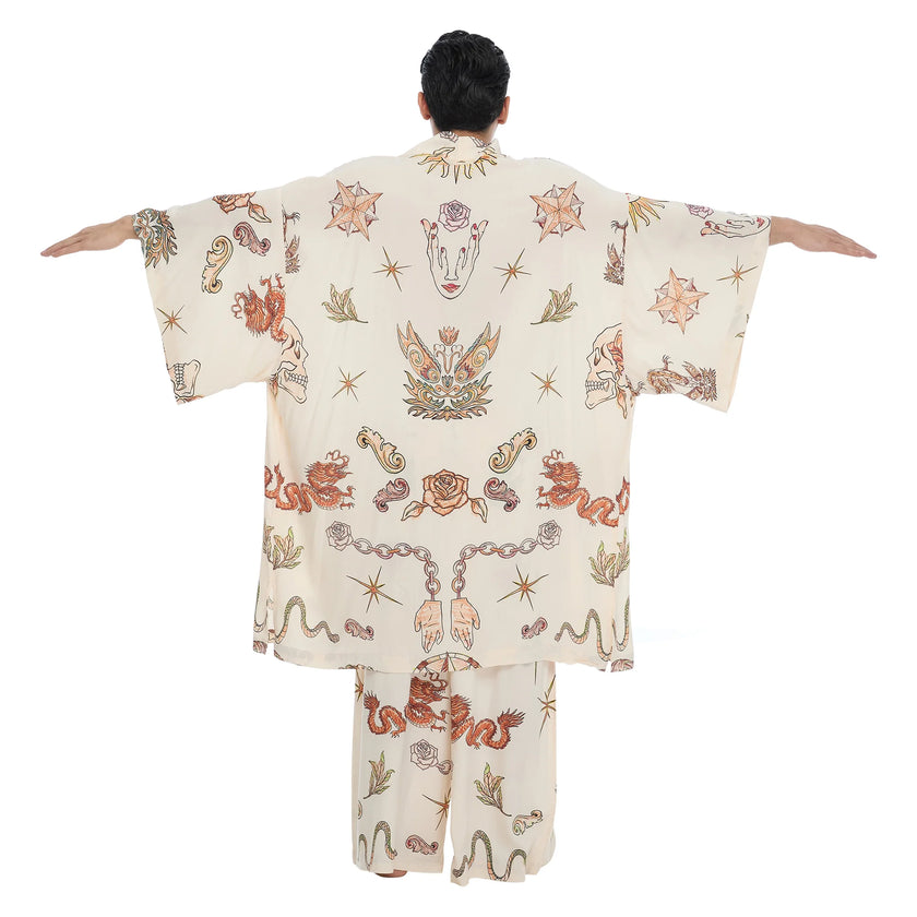 The Esoteric World Sunset Kimono Tattoo 1994 Butter