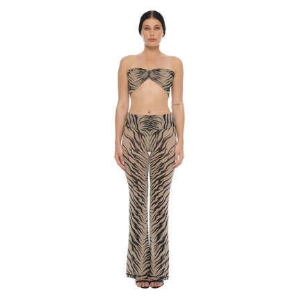 The Esoteric World Wide Leg Pants Tiger Ballpen