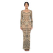 The Esoteric World Long Sleeve Slip Dress Khmer
