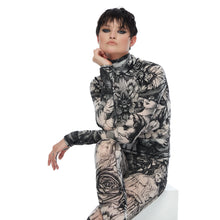 Load image into Gallery viewer, The Esoteric World High Roll Neck Top
