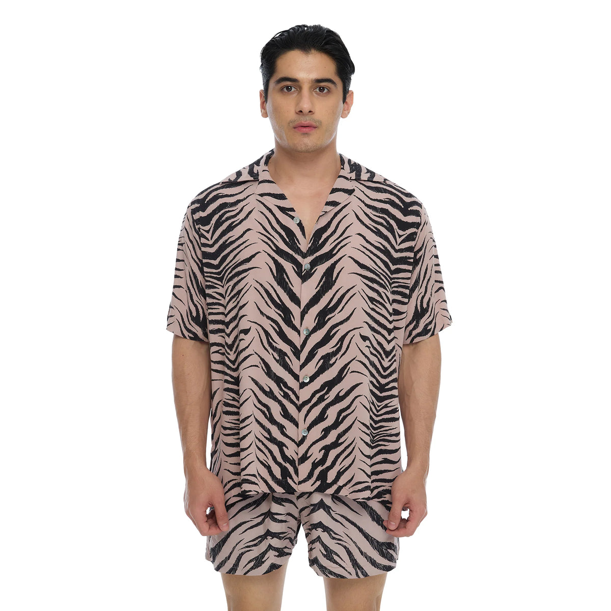 The Esoteric World Tiger Ballpen Shirt Coffee/Black