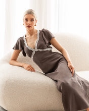 Load image into Gallery viewer, White Closet TF9423 Midi Dress Warm Grey
