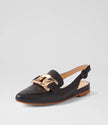 Top End Favilla Black Leather