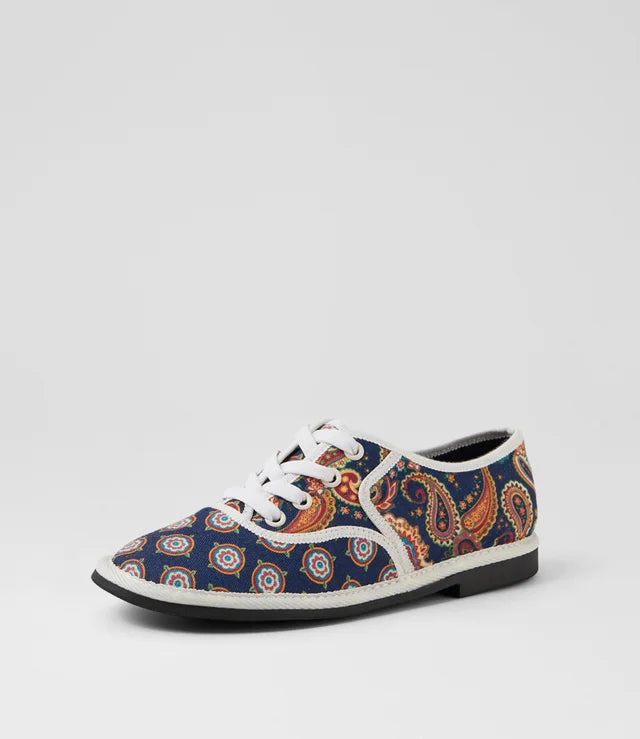 Top End Lottes Sneaker Navy Multi Fabric