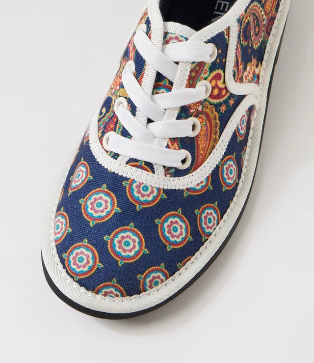 Top End Lottes Sneaker Navy Multi Fabric