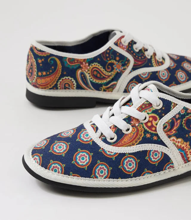 Top End Lottes Sneaker Navy Multi Fabric