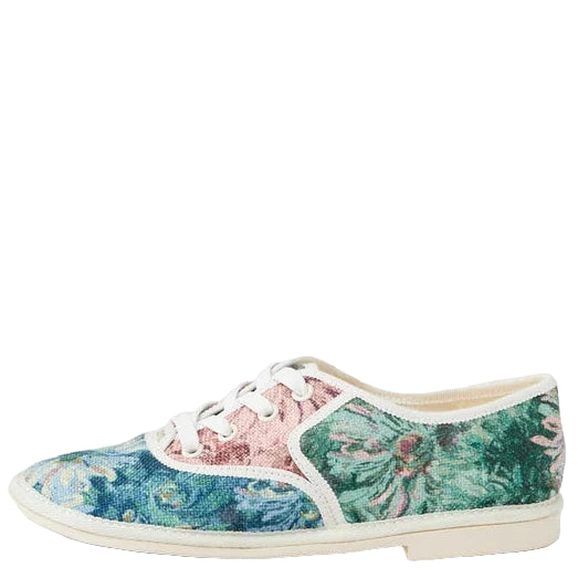 Top End Lottes Sneaker Sky Floral Fabric