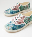Top End Lottes Sneaker Sky Floral Fabric