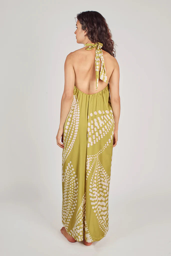 Traffic People Twiggy Jumpsuit Olive