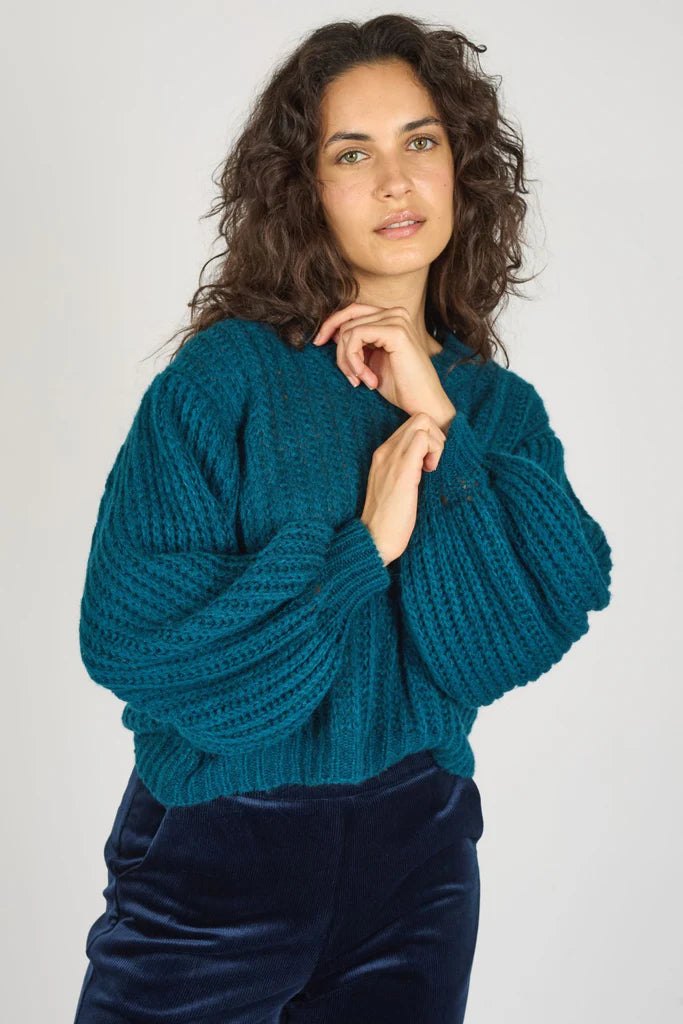 Traffic People Loretta Jumper Blue