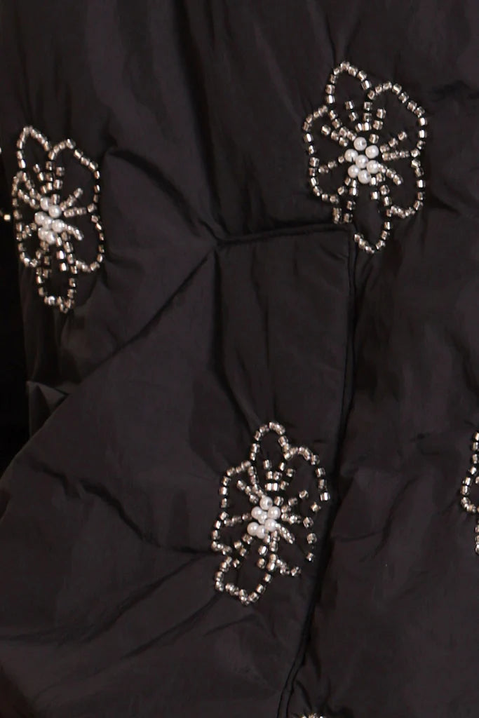 Traffic People This Old Thing Shrug Jacket Black