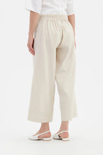 Load image into Gallery viewer, Tirelli Cropped Wide Leg Pant Neutral
