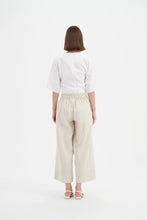 Load image into Gallery viewer, Tirelli Cropped Wide Leg Pant Neutral
