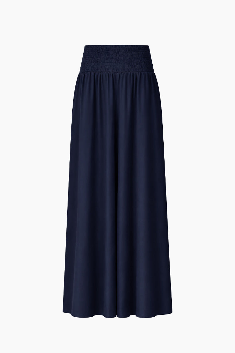 Traffic People Any Moment Now Aurora Wide Leg Trousers Navy