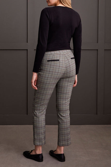 Tribal Pull On Ankle Pant Bordeaux