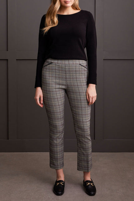 Tribal Pull On Ankle Pant Bordeaux