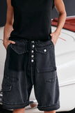 M. A. Dainty Trucker Pant Washed Black