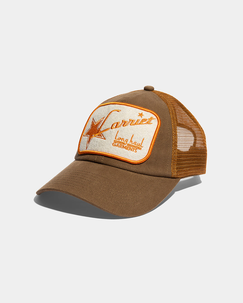 Larriet Haul Trucker Cap Brown