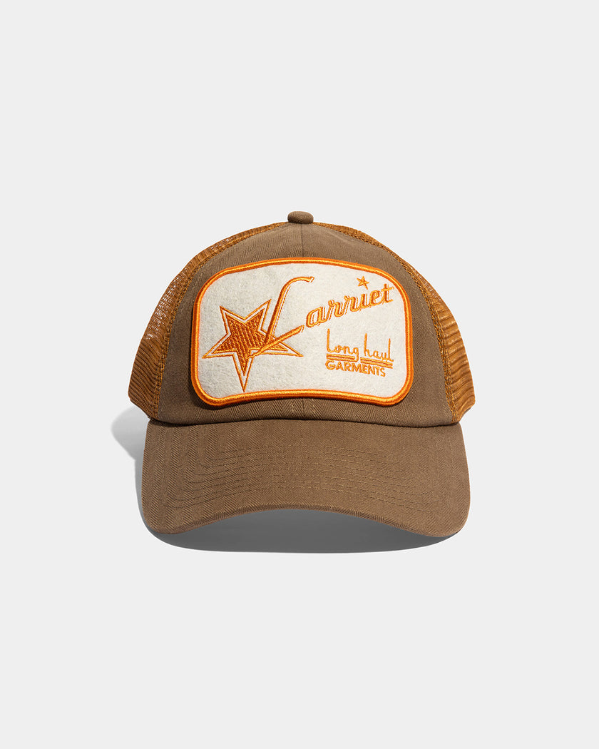 Larriet Haul Trucker Cap Brown