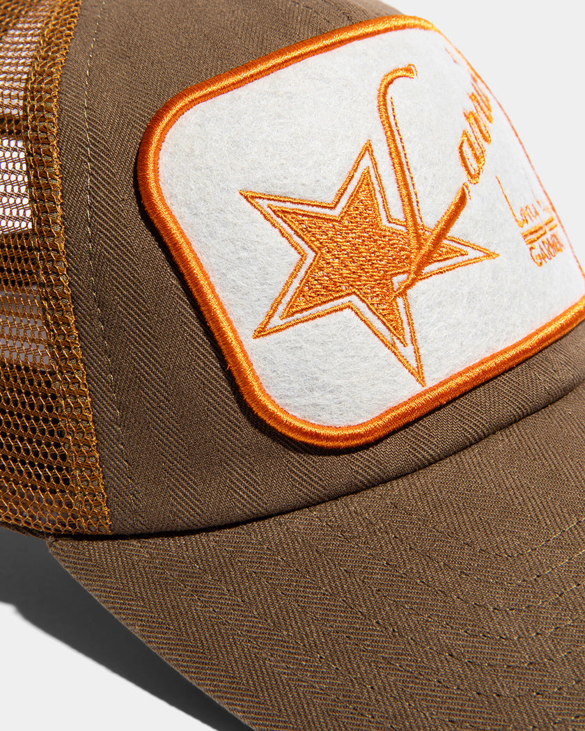 Larriet Haul Trucker Cap Brown