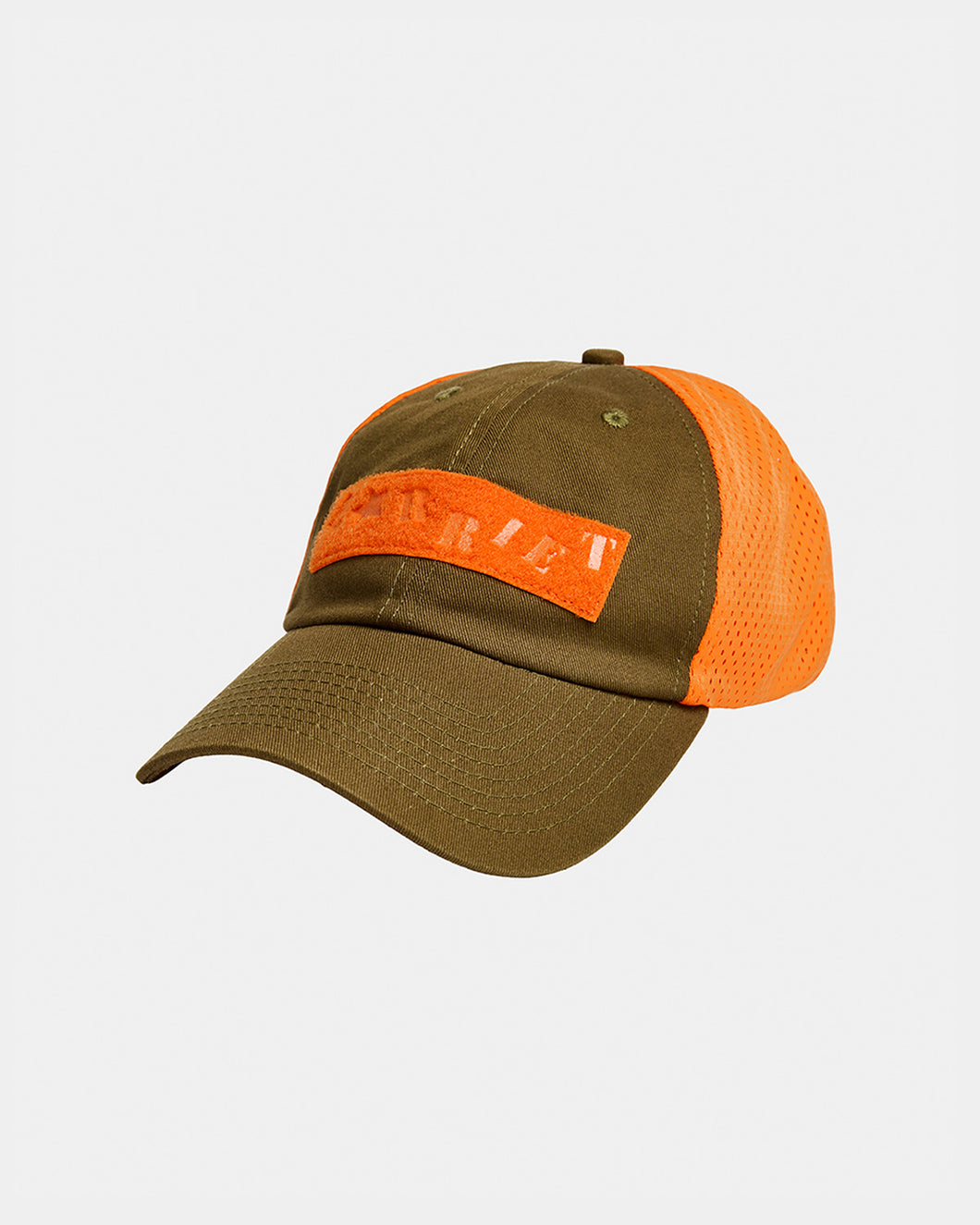 Larriet Stencil Trucker Cap Army