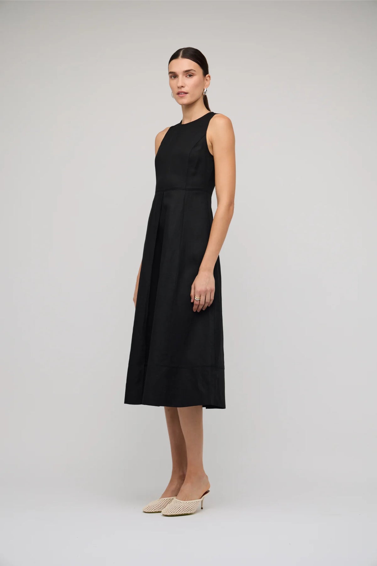 Staple The Label Veda Midi Dress Black