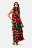 Traffic People Havana Dress Vintage Voodoo Red