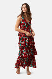 Traffic People Havana Dress Vintage Voodoo Red