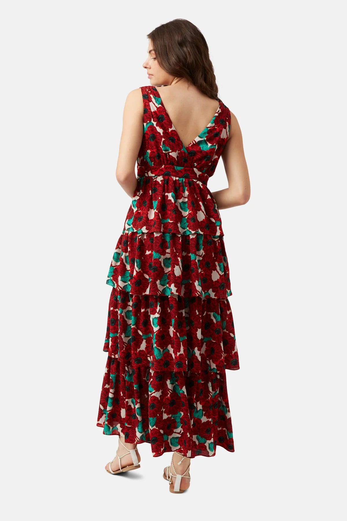 Traffic People Havana Dress Vintage Voodoo Red
