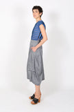 Olga De Polga Milwaukee Venice Beach Skirt Black Linen