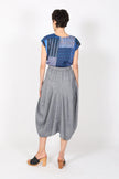 Olga De Polga Milwaukee Venice Beach Skirt Black Linen