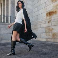 Load image into Gallery viewer, EOS Verina Long Boots Black Leather
