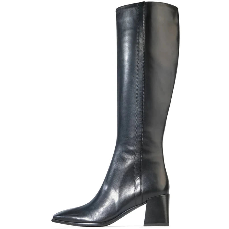 EOS Verina Long Boots Black Leather
